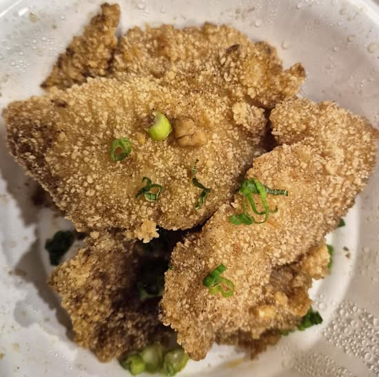 Deep Fried Fish Fillet (椒鹽魚片)